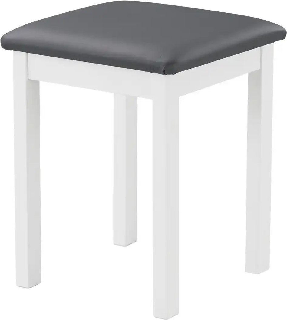 Hocker David ¦ weiß ¦ Maße (cm): B: 36 H: 47 T: 36.0 Polstermöbel > Hocker - Höffner