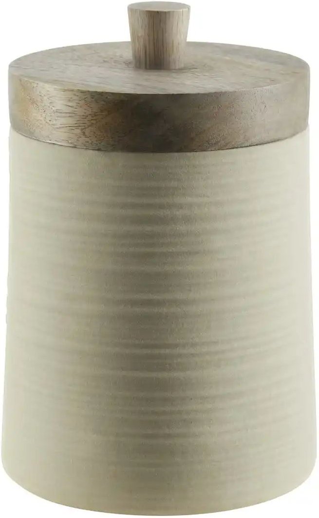 Gray & Jones Deko Aufbewahrungsdose ¦ beige ¦ Maße (cm): H: 19,05 Ø: 11.43 Accessoires > Dekoartikel - Höffner