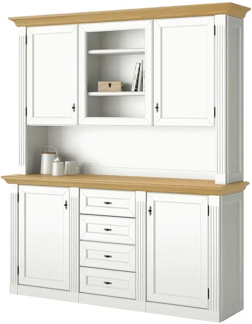 maison bleue Buffet Petit Chalet ¦ holzfarben ¦ Maße (cm): B: 171 H: 197 T: 44.0 Schränke > Buffets - Höffner