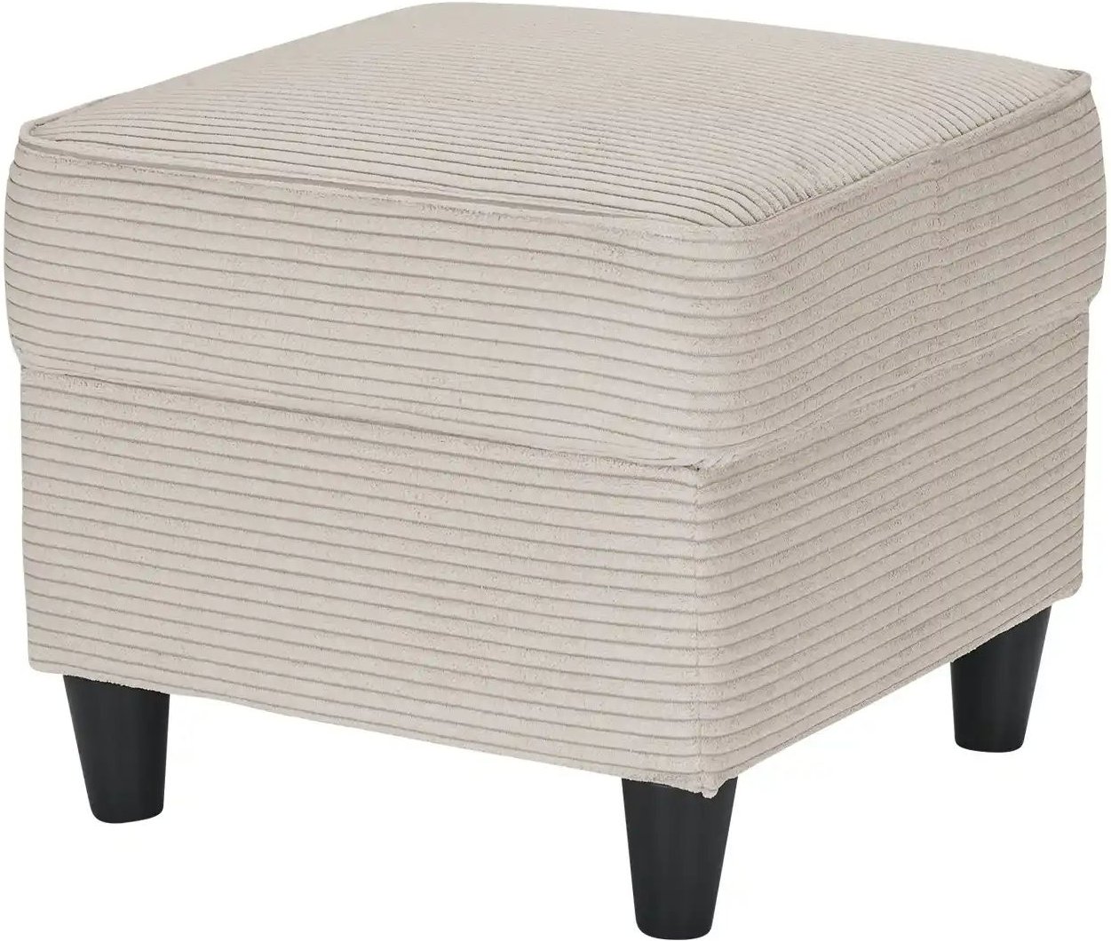 Hocker Kivana ¦ creme ¦ Maße (cm): B: 52 H: 45 T: 52.0 Polstermöbel > Hocker - Höffner
