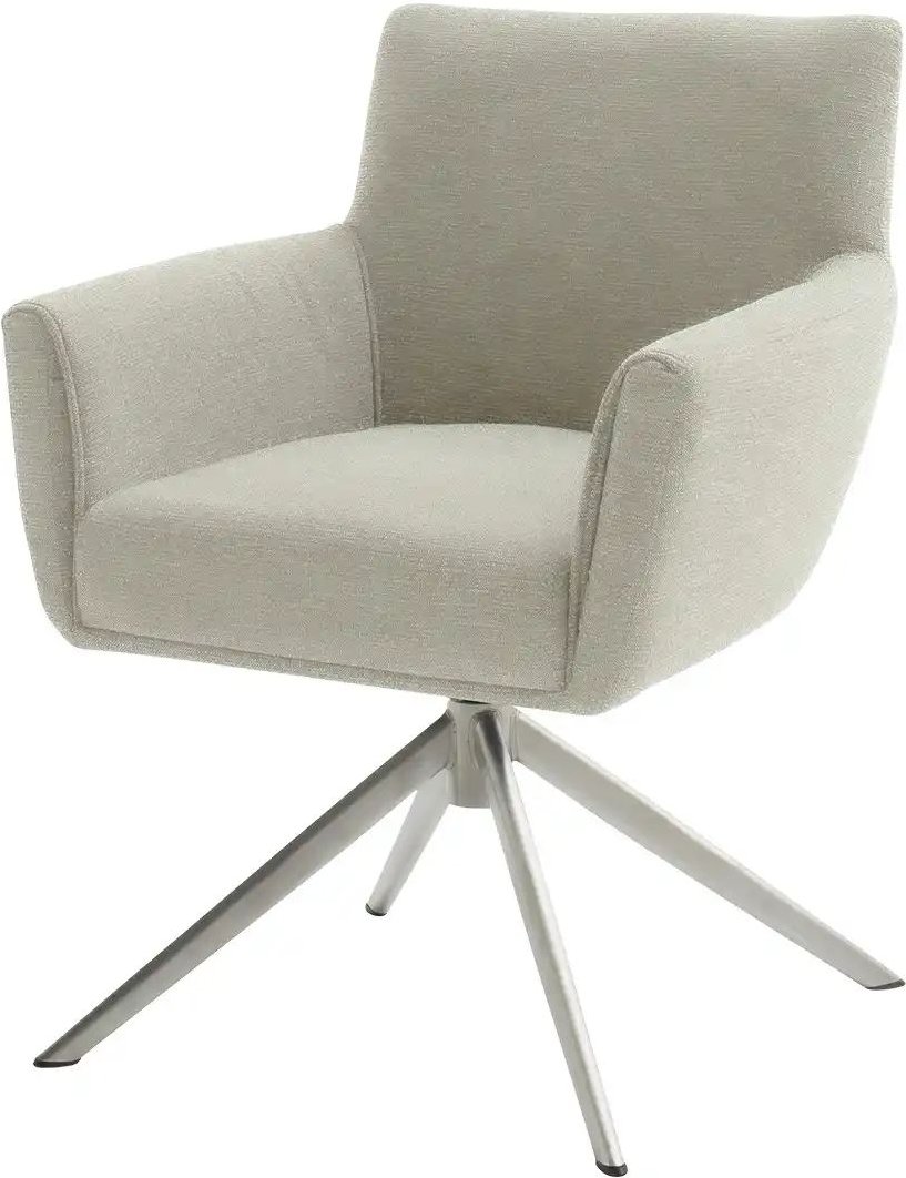 Esszimmerstuhl Nelson ¦ creme ¦ Maße (cm): B: 66 H: 84 T: 66.0 Stühle > Esszimmerstühle > Esszimmerstühle mit Armlehnen...