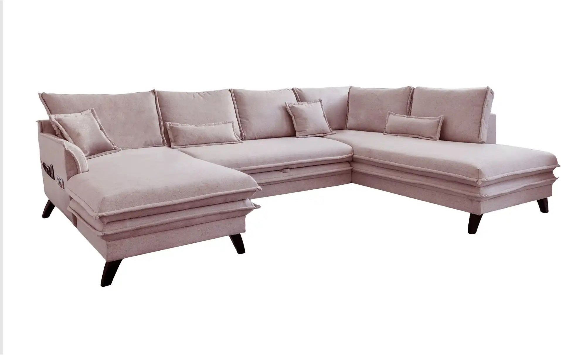 Miuform Wohnlandschaft mit Schlaffunktion Charming Charlie ¦ rosa/pink ¦ Maße (cm): B: 302 H: 90 Polstermöbel > Sofas > ...
