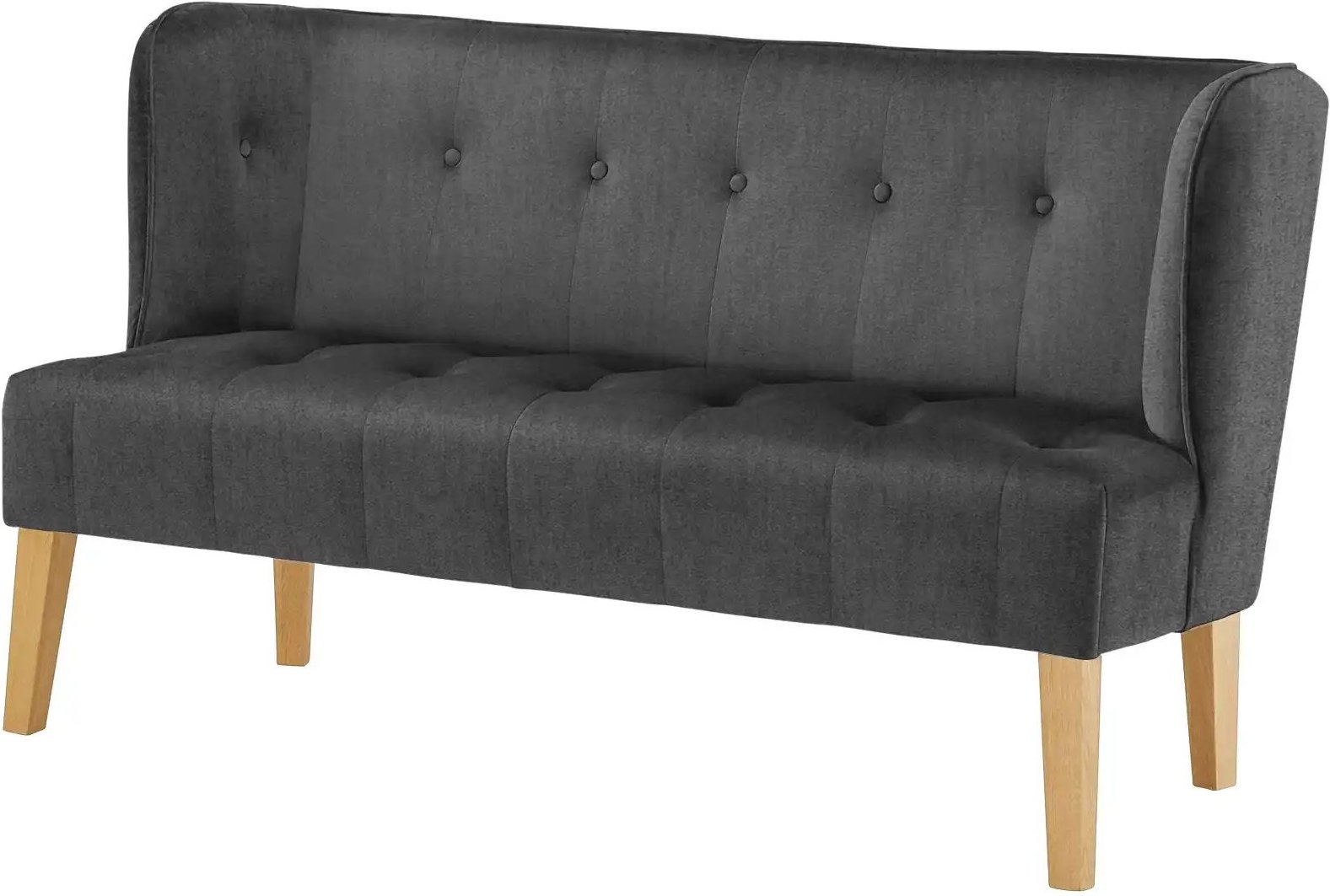 switch Küchensofa Bella ¦ schwarz ¦ Maße (cm): B: 180 H: 90 T: 72.0 Bänke > Einzelbänke - Höffner