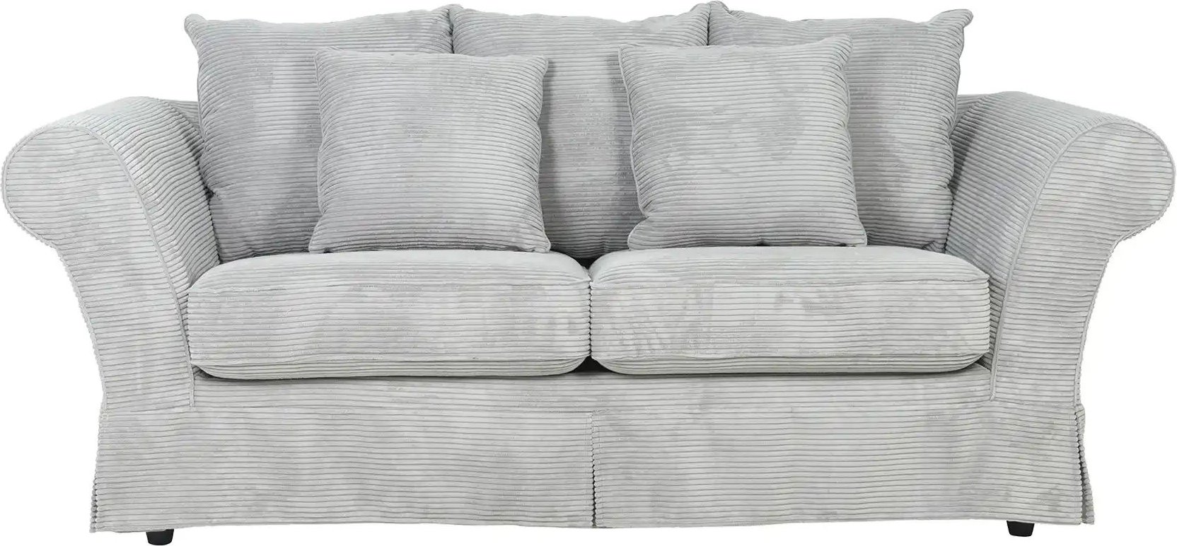 Einzelsofa Olivia ¦ grau ¦ Maße (cm): B: 215 H: 100 T: 98.0 Polstermöbel > Sofas > 2-Sitzer - Höffner