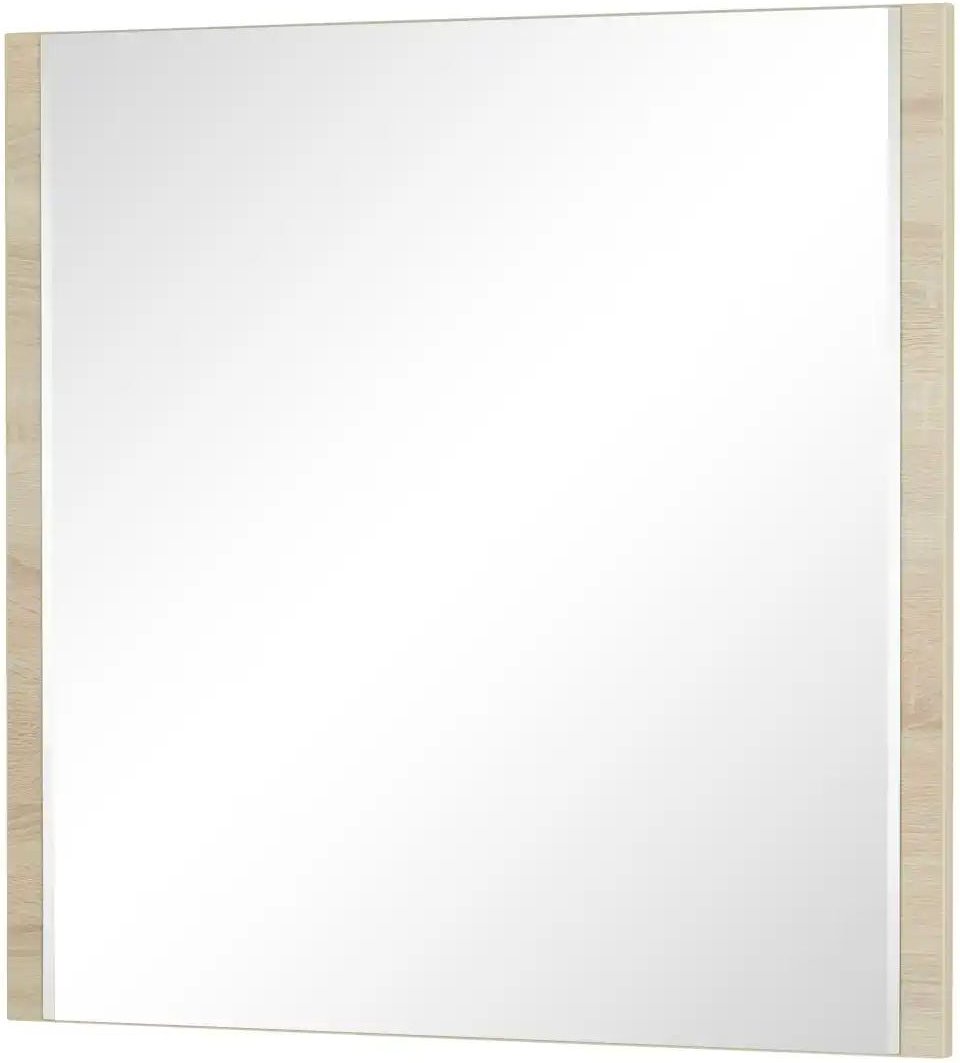 Spiegel 80 x 79 cm Life ¦ holzfarben ¦ Glas,Aluminium,Holzwerkstoff ¦ Maße (cm): B: 80 H: 79 T: 2.0 Garderoben & Kleider...