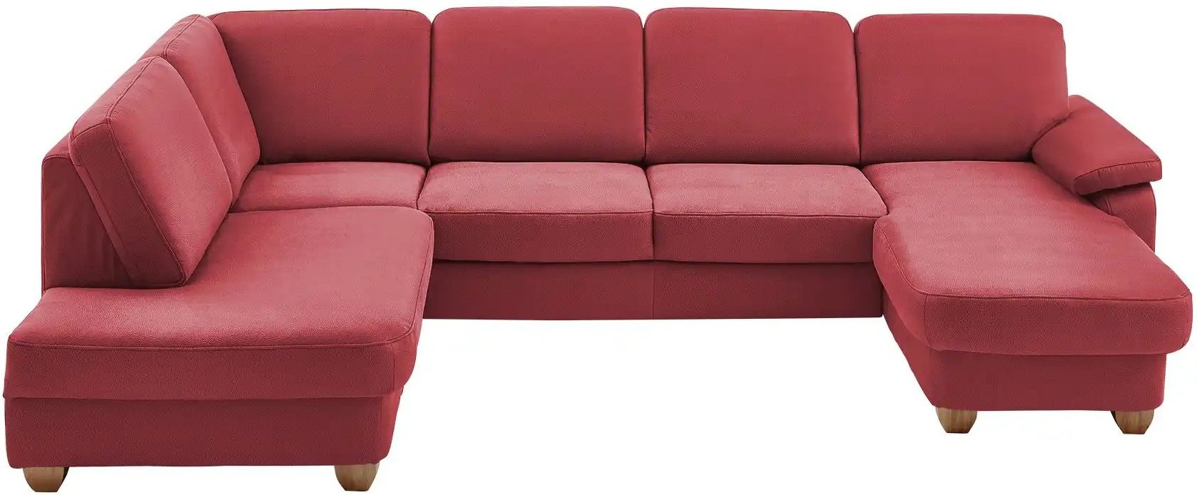 meinSofa Wohnlandschaft Oliver ¦ rot ¦ Maße (cm): B: 300 H: 85 T: 202.0 Polstermöbel > Sofas > Wohnlandschaften - Höffn...