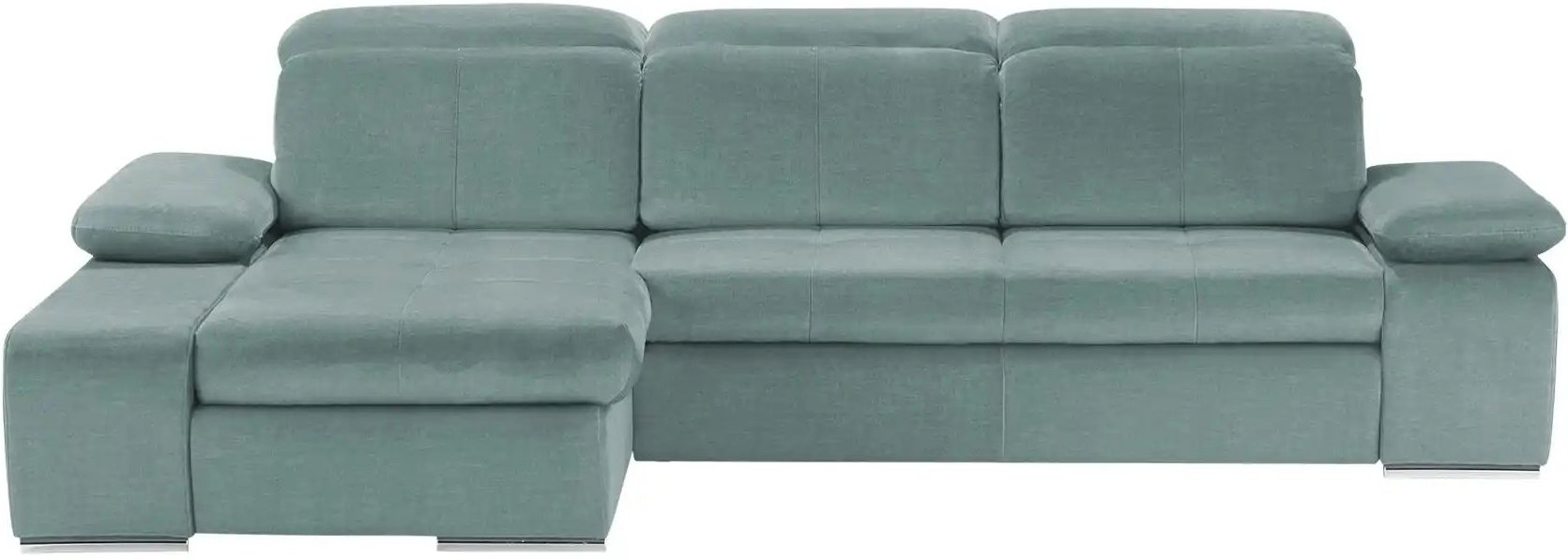 switch Ecksofa aus Mikrofaser Avilla ¦ türkis/petrol ¦ Maße (cm): B: 285 H: 86 T: 187.0 Polstermöbel > Sofas > Ecksofas ...