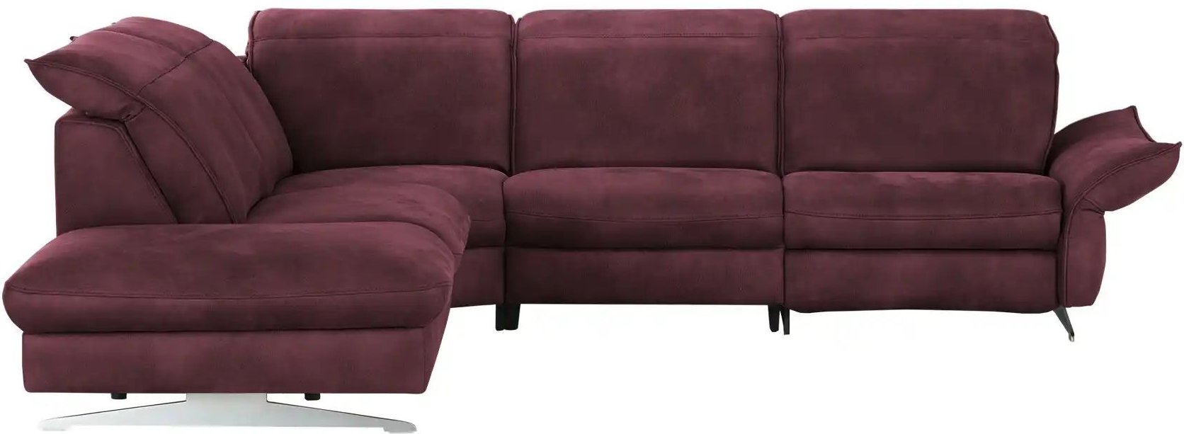 Mein Sofa bold Ecksofa Michelle ¦ rot ¦ Maße (cm): B: 292 H: 81 T: 258.0 Polstermöbel > Sofas > Ecksofas - Höffner