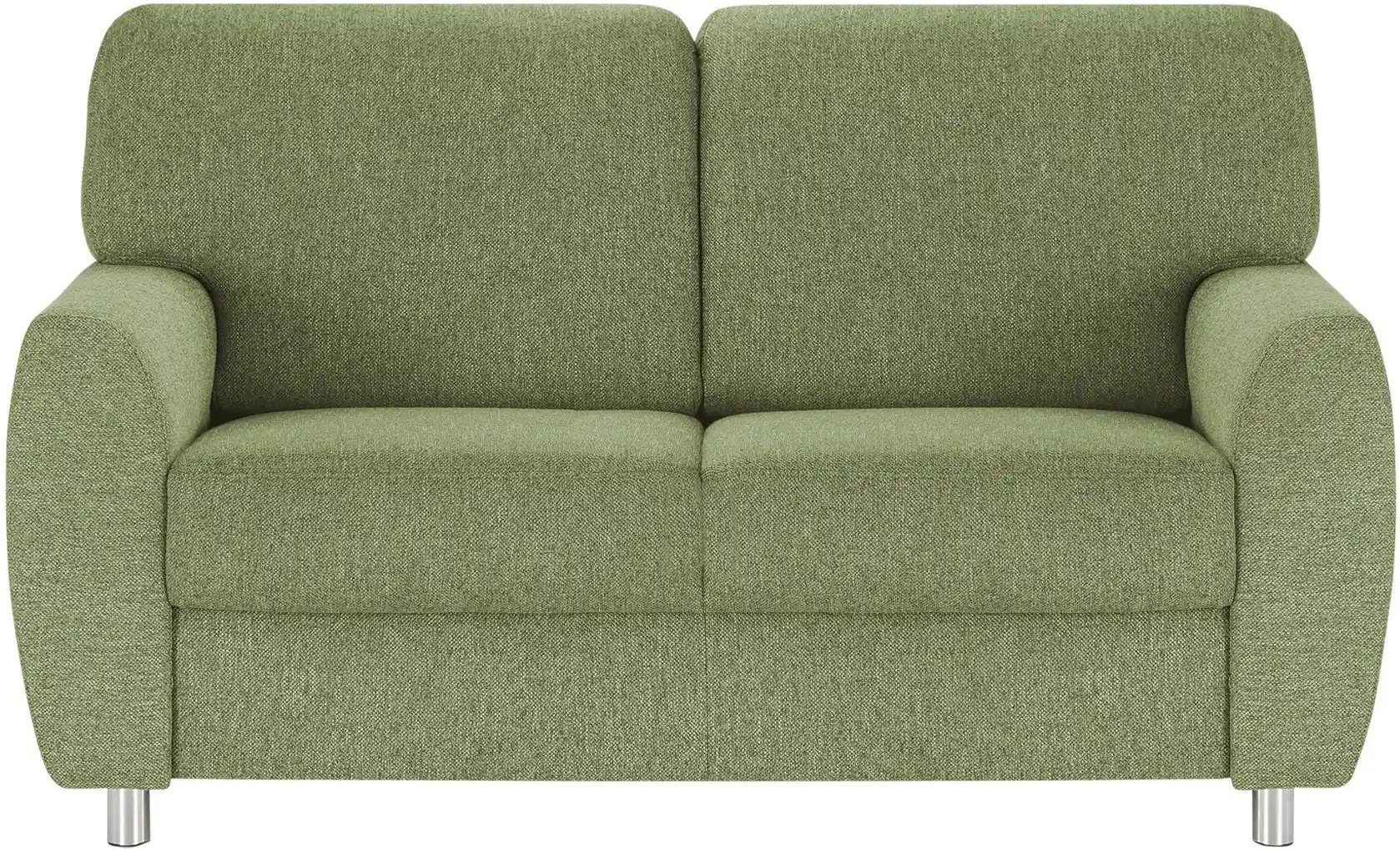 smart Sofa Valencia ¦ grün ¦ Maße (cm): B: 160 H: 90 T: 93.0 Polstermöbel > Sofas > 2-Sitzer - Höffner