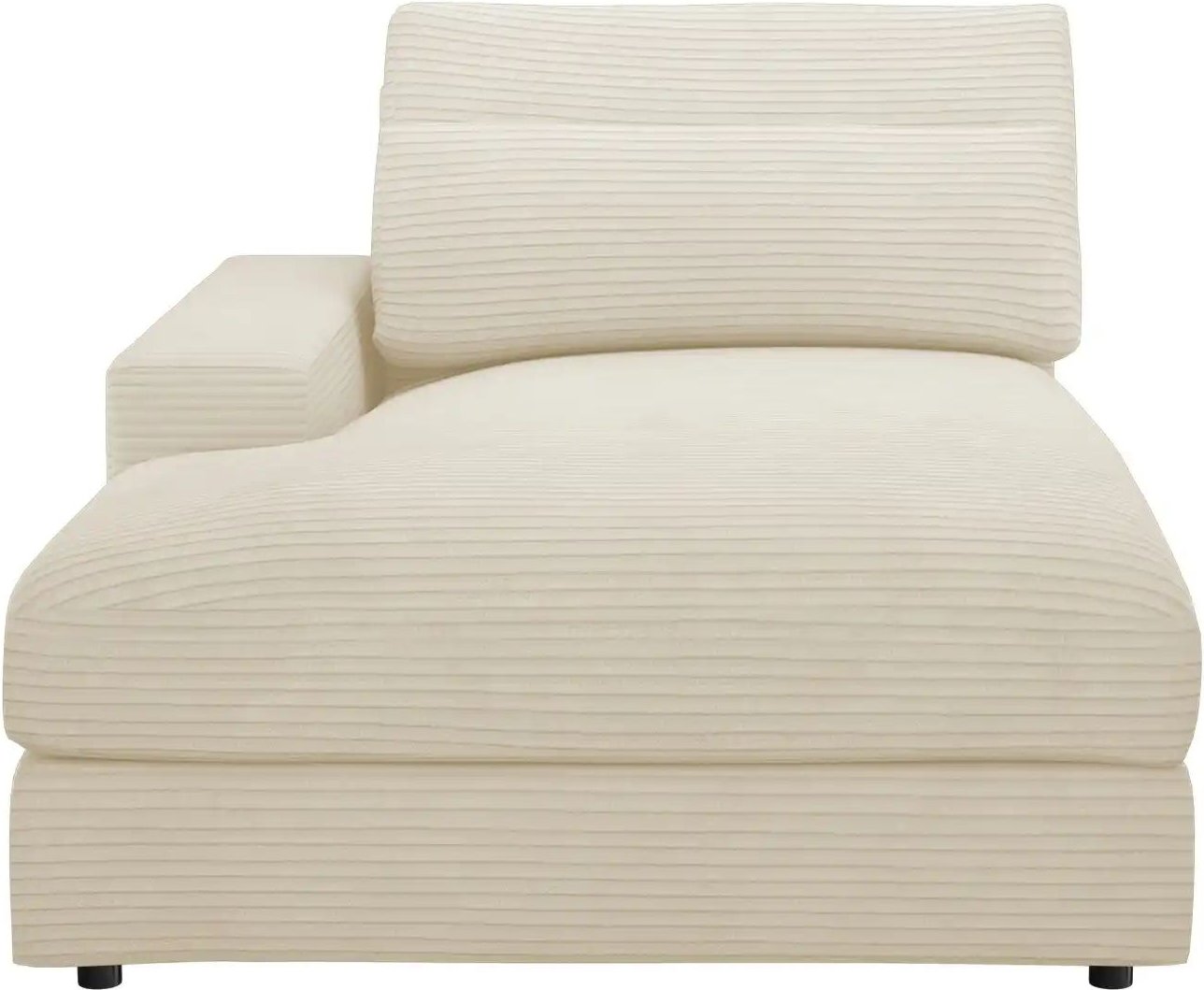Thumbnail - Element Ottomane Armlehne links Branna ¦ beige ¦ Maße (cm): B: 116 H: 88 T: 164.0 Polstermöbel > Sofas > Modulsofas - Hö...