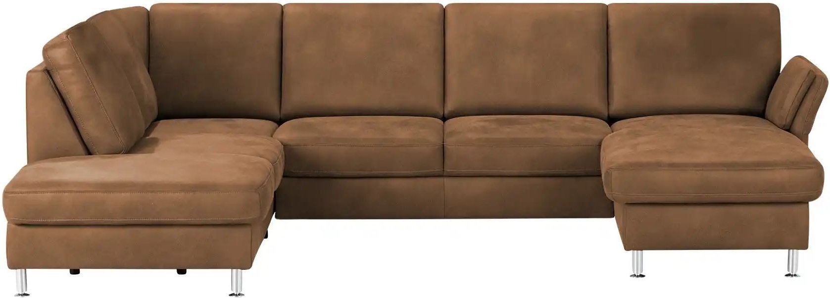 Mein Sofa bold Wohnlandschaft Veit ¦ braun ¦ Maße (cm): B: 305 H: 90 T: 200.0 Polstermöbel > Sofas > Wohnlandschaften -...