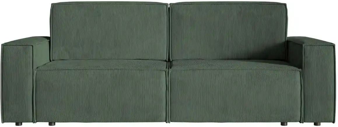 Selsey Schlafsofa Copertino ¦ grün ¦ Maße (cm): B: 242 H: 84 Polstermöbel > Sofas > 3-Sitzer - Höffner