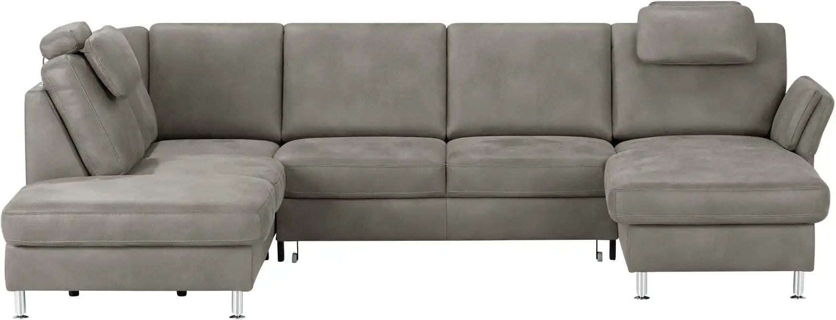 Thumbnail - Mein Sofa bold Wohnlandschaft Veit ¦ grau ¦ Maße (cm): B: 305 H: 90 T: 200.0 Polstermöbel > Sofas > Schlafsofas - Höffn...