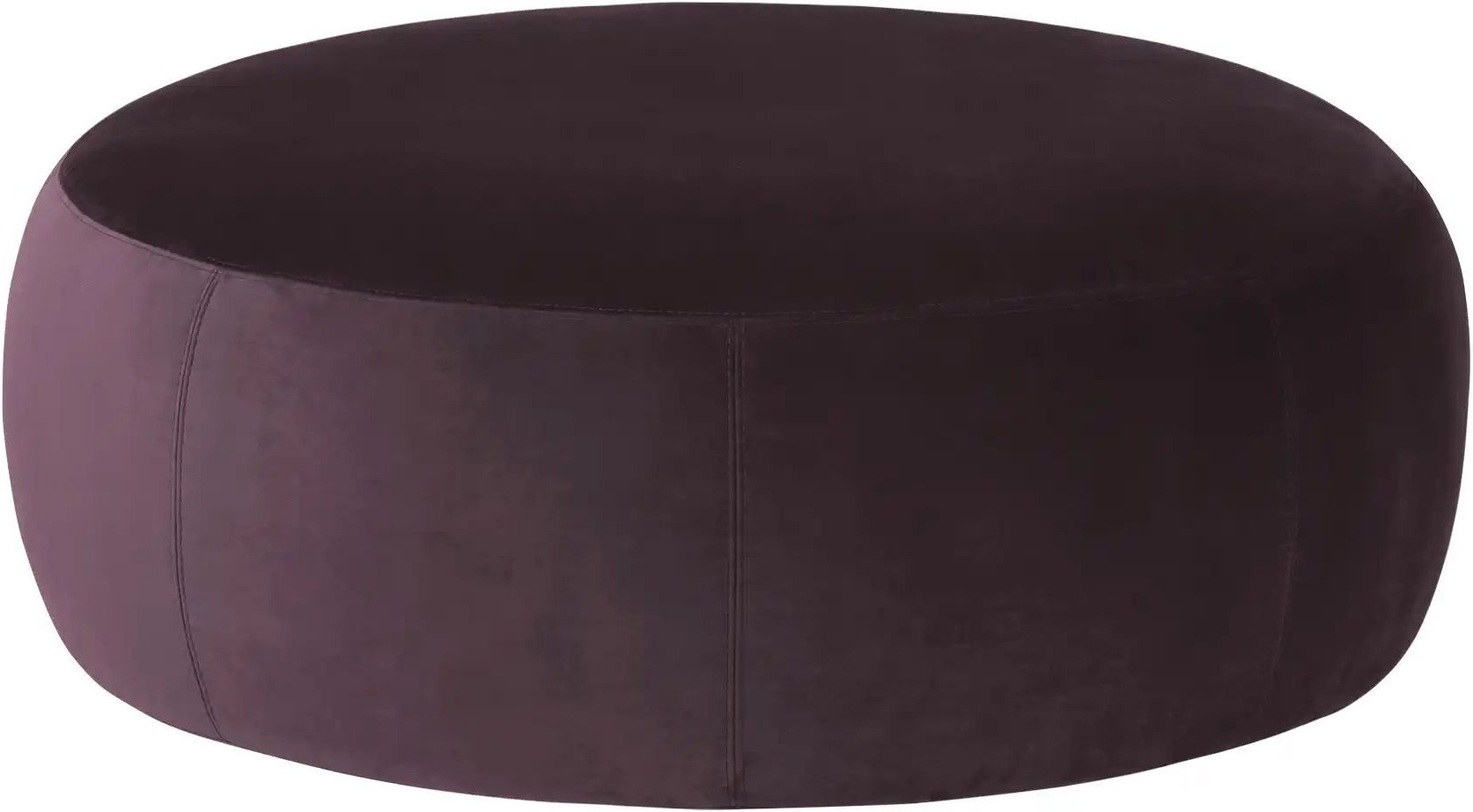 Samt Hocker  Amadi ¦ lila/violett ¦ Maße (cm): B: 105 H: 40 Polstermöbel > Hocker - Höffner