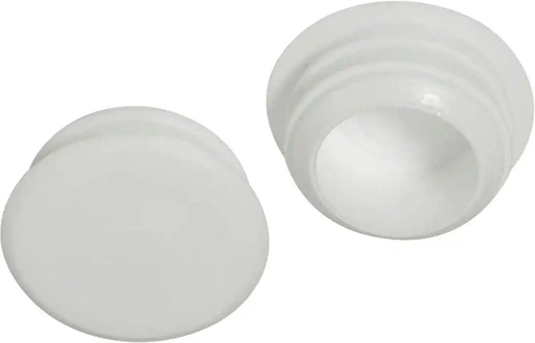 Mydeco VHS Abdeckkappen 10er Set ¦ weiß ¦ Kunststoff ¦ Maße (cm): B: 0,9 H: 0,4 Gardinen & Rollos > Gardinenstangen & ...