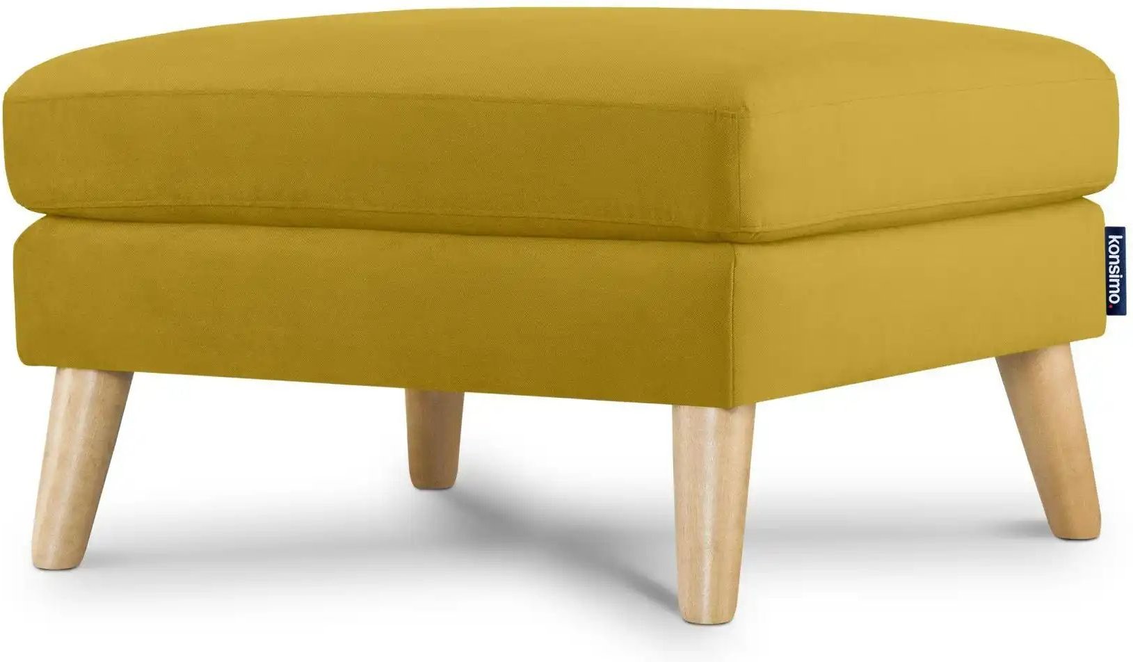 KONSIMO Hocker Tagio ¦ gelb ¦ Maße (cm): B: 80 H: 46 Polstermöbel > Hocker - Höffner