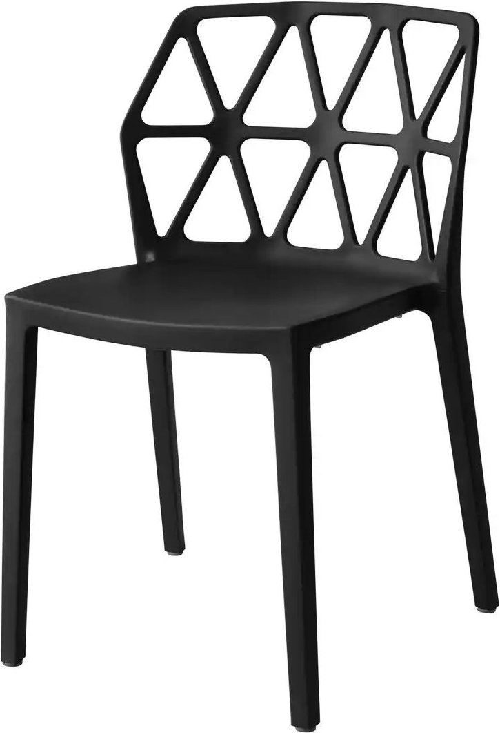 Connubia Stuhl stapelbar Alchemia ¦ schwarz ¦ Maße (cm): B: 49,5 H: 79 T: 51.0 Stühle > Esszimmerstühle > Esszimmerstühl...