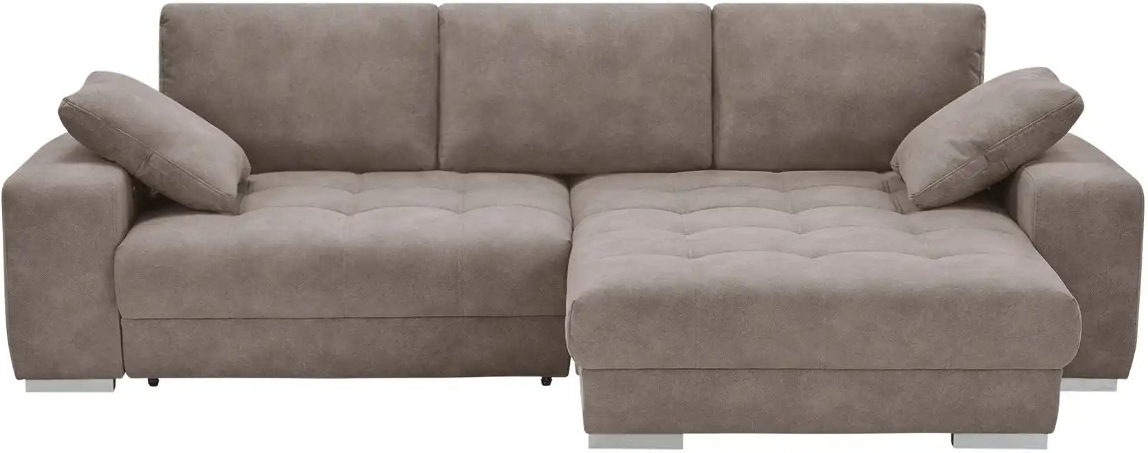 bobb Ecksofa mit pflegeleichtem Bezugsstoff Caro II ¦ braun ¦ Maße (cm): B: 305 H: 87 T: 202.0 Polstermöbel > Sofas > Ec...