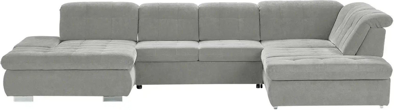 Lounge Collection Wohnlandschaft mit verschiedenen Funktionen Spencer ¦ grau ¦ Maße (cm): B: 382 H: 102 T: 260.0 Polster...