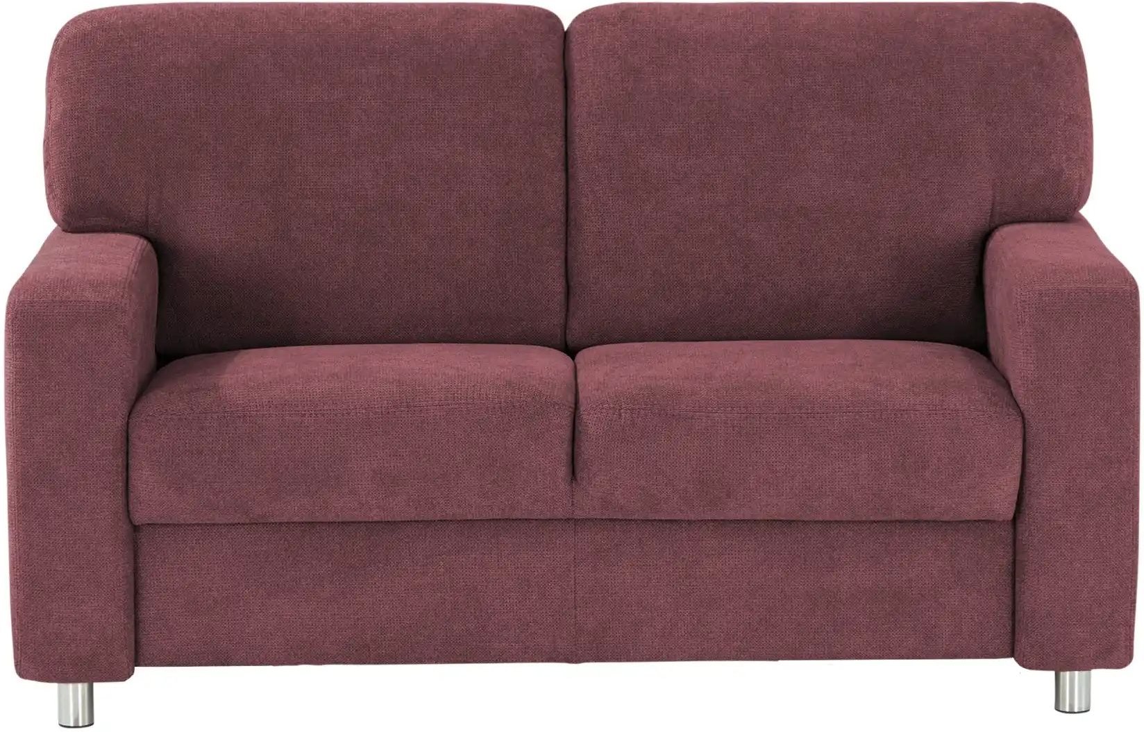 smart Sofa Valencia ¦ rot ¦ Maße (cm): B: 152 H: 90 T: 93.0 Polstermöbel > Sofas > 2-Sitzer - Höffner