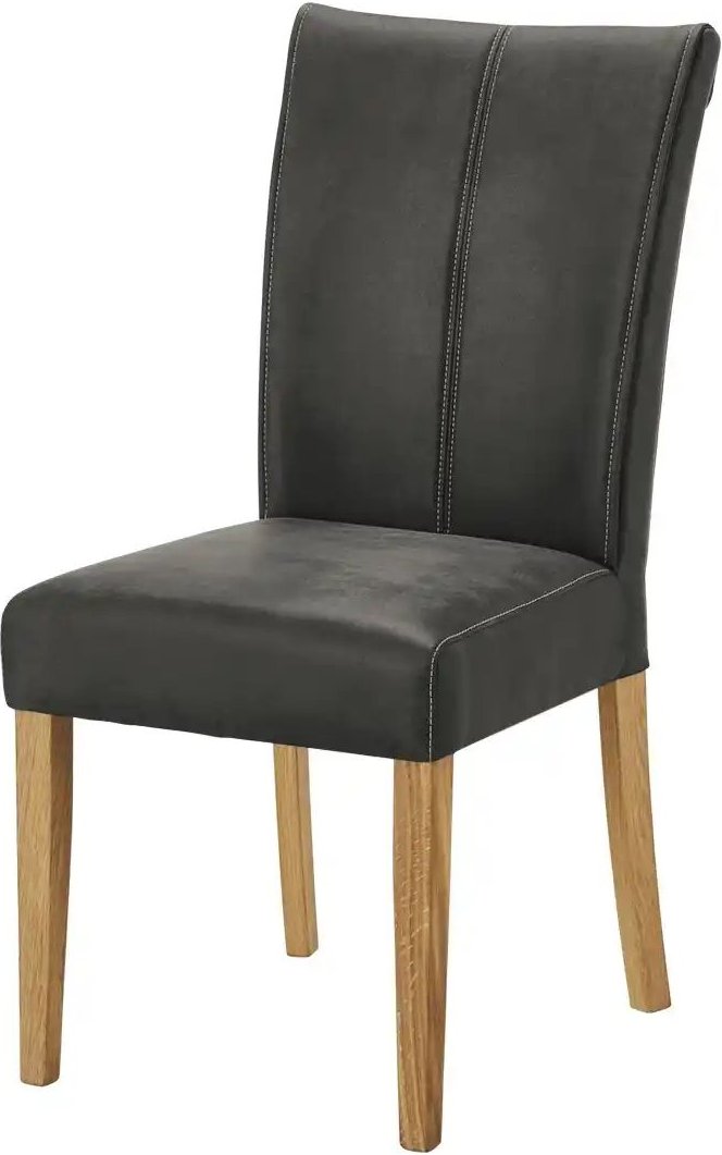 Woodford Stuhl Alina ¦ grau ¦ Maße (cm): B: 48 H: 97 T: 60.5 Stühle > Küchenstühle > Polster Küchenstühle - Höffner