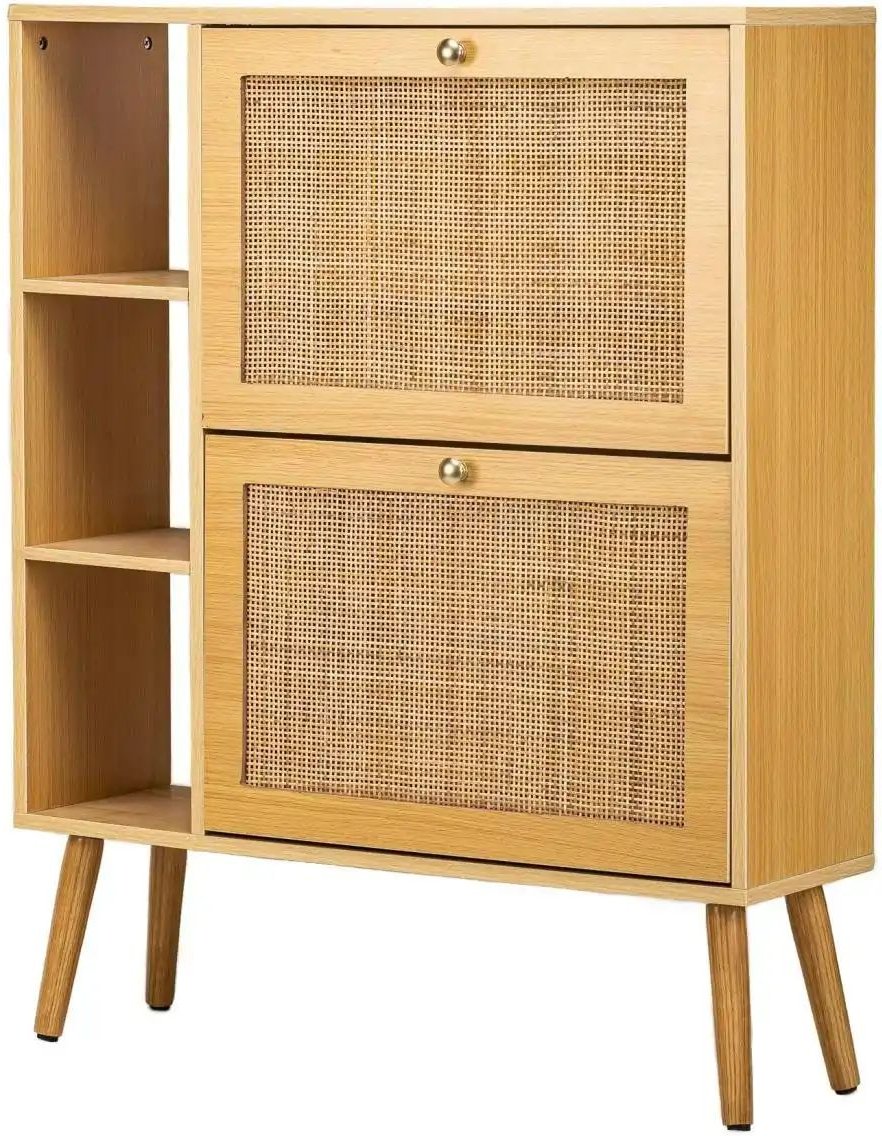 Schuhschrank ¦ holzfarben ¦ Maße (cm): B: 80 H: 97,5 Regale > Schuhregale - Höffner