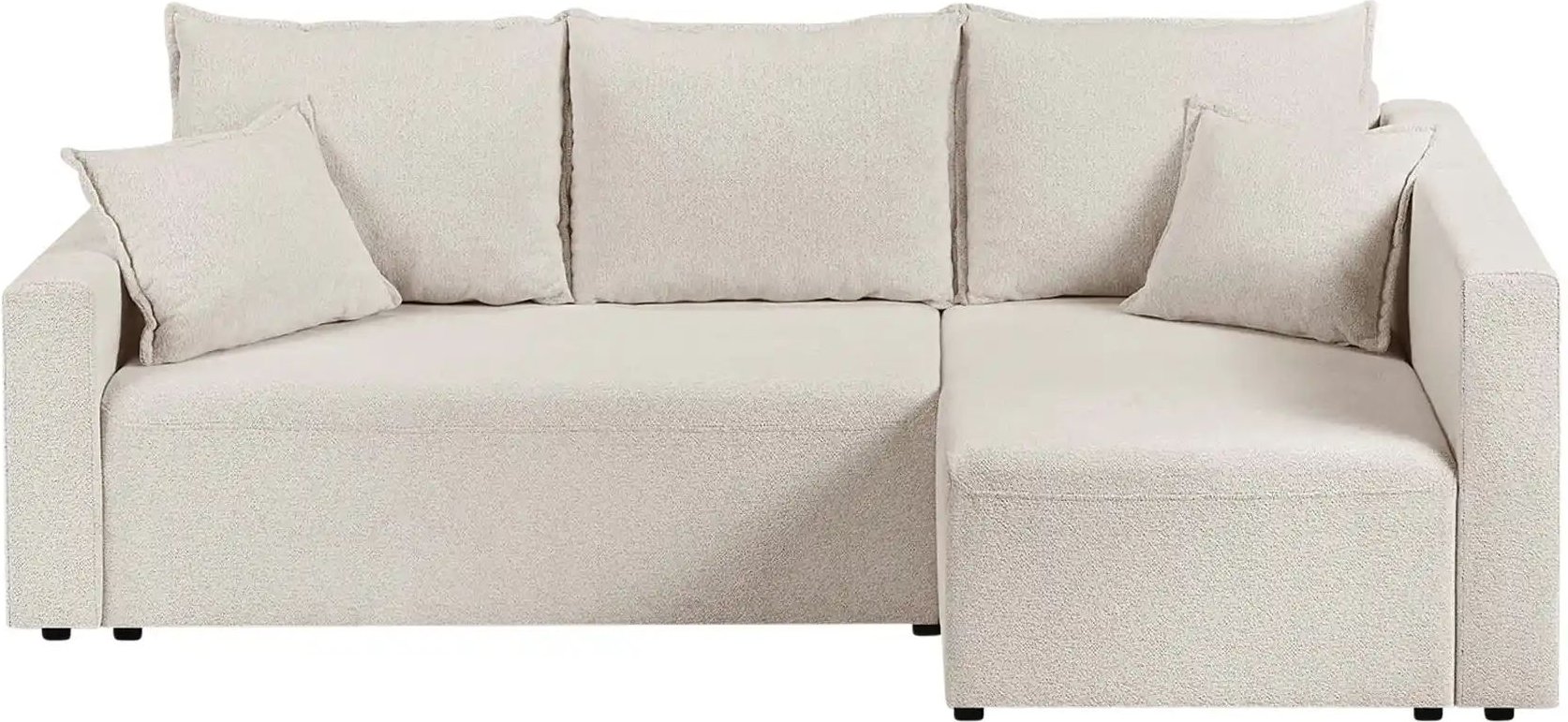 Ecksofa mit Schlaffunktion Florentine ¦ beige ¦ Maße (cm): B: 230 H: 90 T: 140.0 Polstermöbel > Sofas > 3-Sitzer - Höffn...