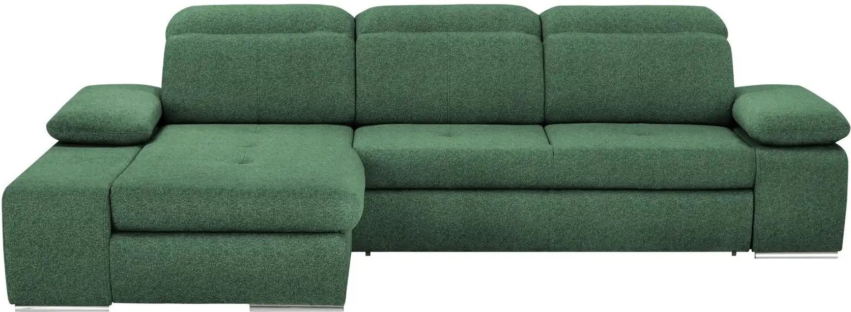 switch Ecksofa aus Mikrofaser Avilla ¦ grün ¦ Maße (cm): B: 285 H: 86 T: 187.0 Polstermöbel > Sofas > Ecksofas - Höffner