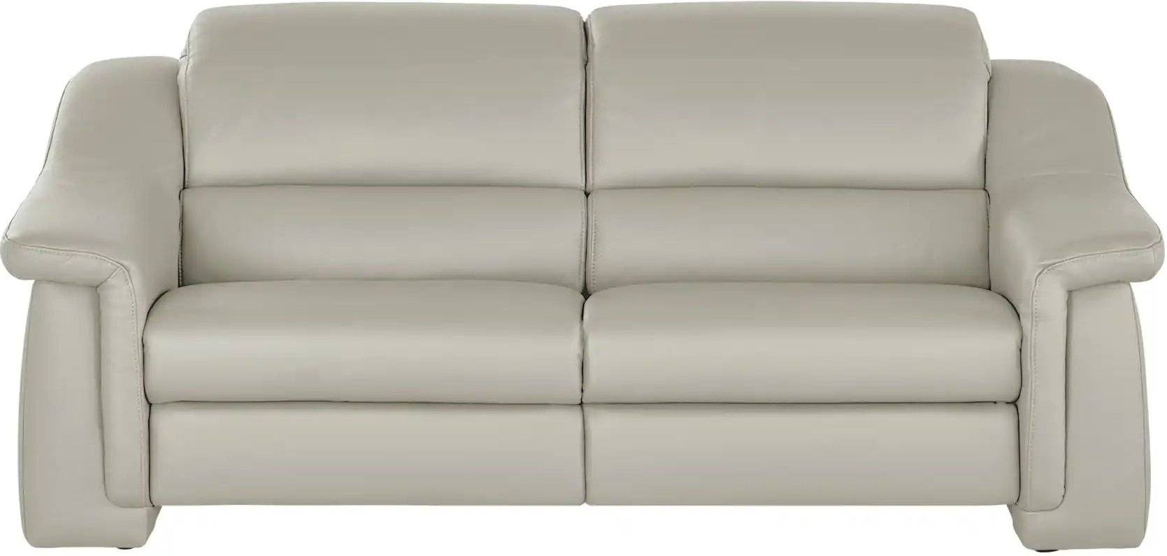 himolla Ledersofa 1501 ¦ grau ¦ Maße (cm): B: 202 H: 84 T: 106.0 Polstermöbel > Sofas > 2-Sitzer - Höffner