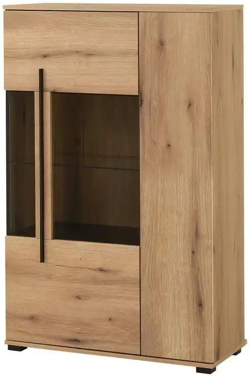 Thumbnail - Vitrine Caprioli ¦ braun ¦ Maße (cm): B: 90 H: 140 T: 37.0 Schränke > Vitrinen - Höffner