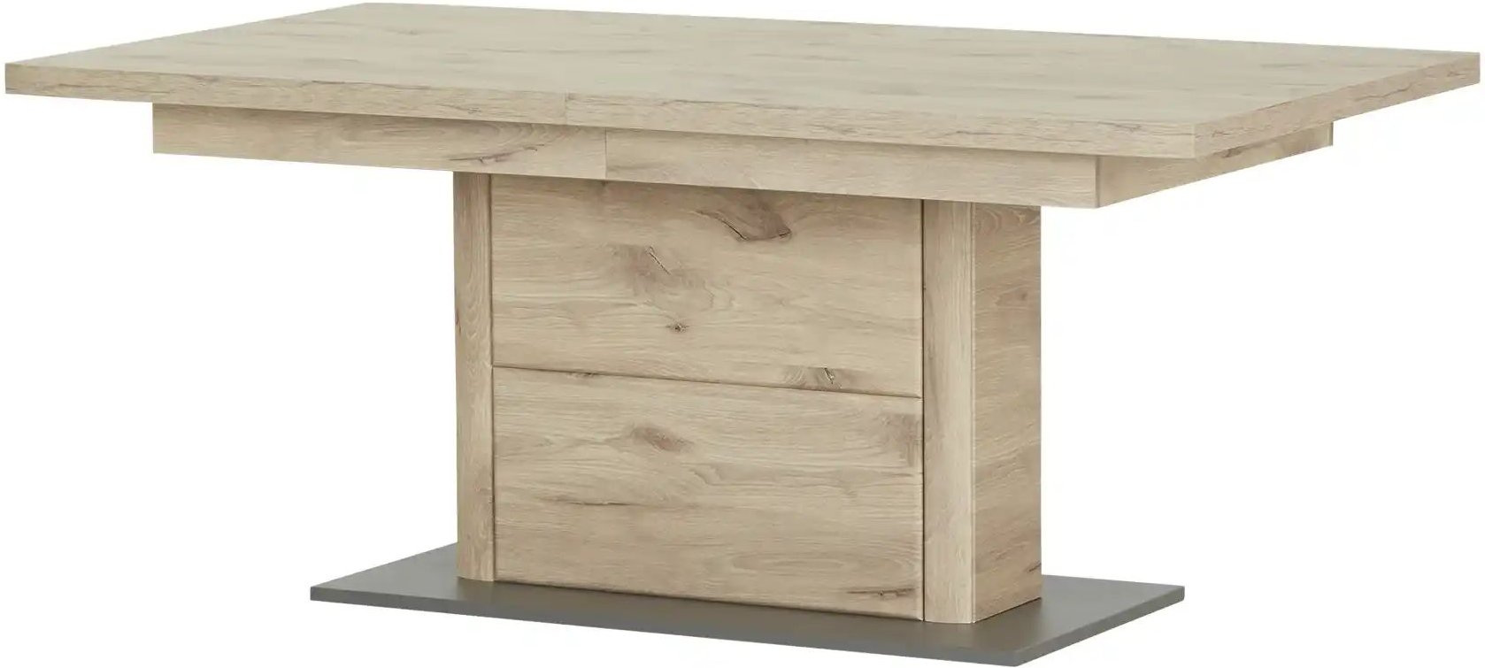 uno Säulentisch ausziehbar Lantis ¦ holzfarben ¦ Maße (cm): B: 100 H: 77 Tische > Esstische > Esstische eckig - Höffner