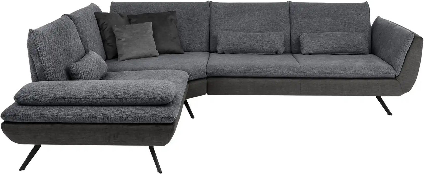 Ecksofa Luca ¦ grau ¦ Maße (cm): B: 314 H: 88 T: 244.0 Polstermöbel > Sofas > Ecksofas - Höffner