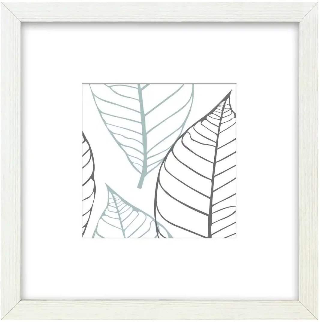 Bilderrahmen 23x23 cm Iceland ¦ weiß ¦ Holzwerkstoff ¦ Maße (cm): B: 25 H: 25 T: 2.8 Accessoires > Bilderrahmen - Höffn...