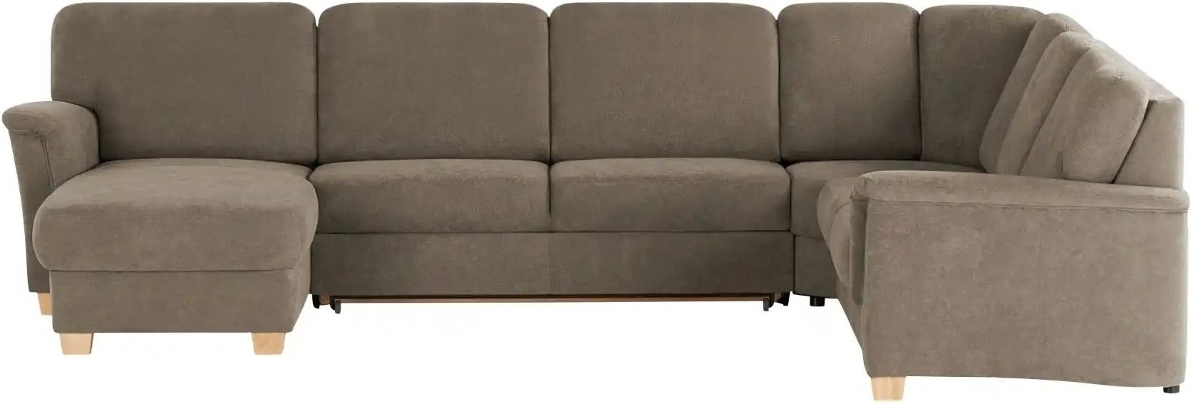 smart Wohnlandschaft Valencia ¦ braun ¦ Maße (cm): B: 341 Polstermöbel > Sofas > Schlafsofas - Höffner