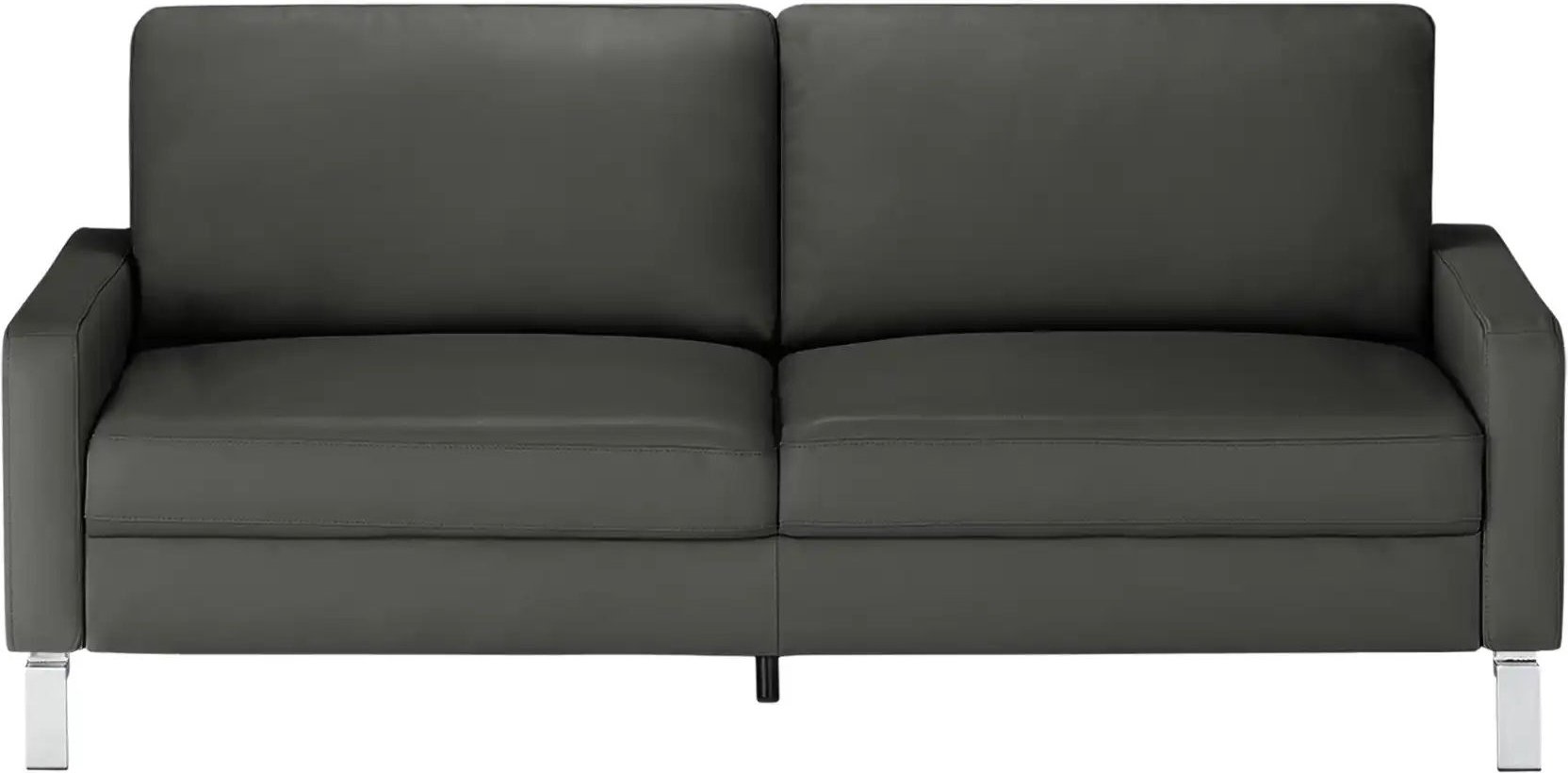 Thumbnail - Max Schelling Einzelsofa aus Echtleder Maximum ¦ grau ¦ Maße (cm): B: 164 H: 86 T: 97.0 Polstermöbel > Sofas > 2-Sitzer ...