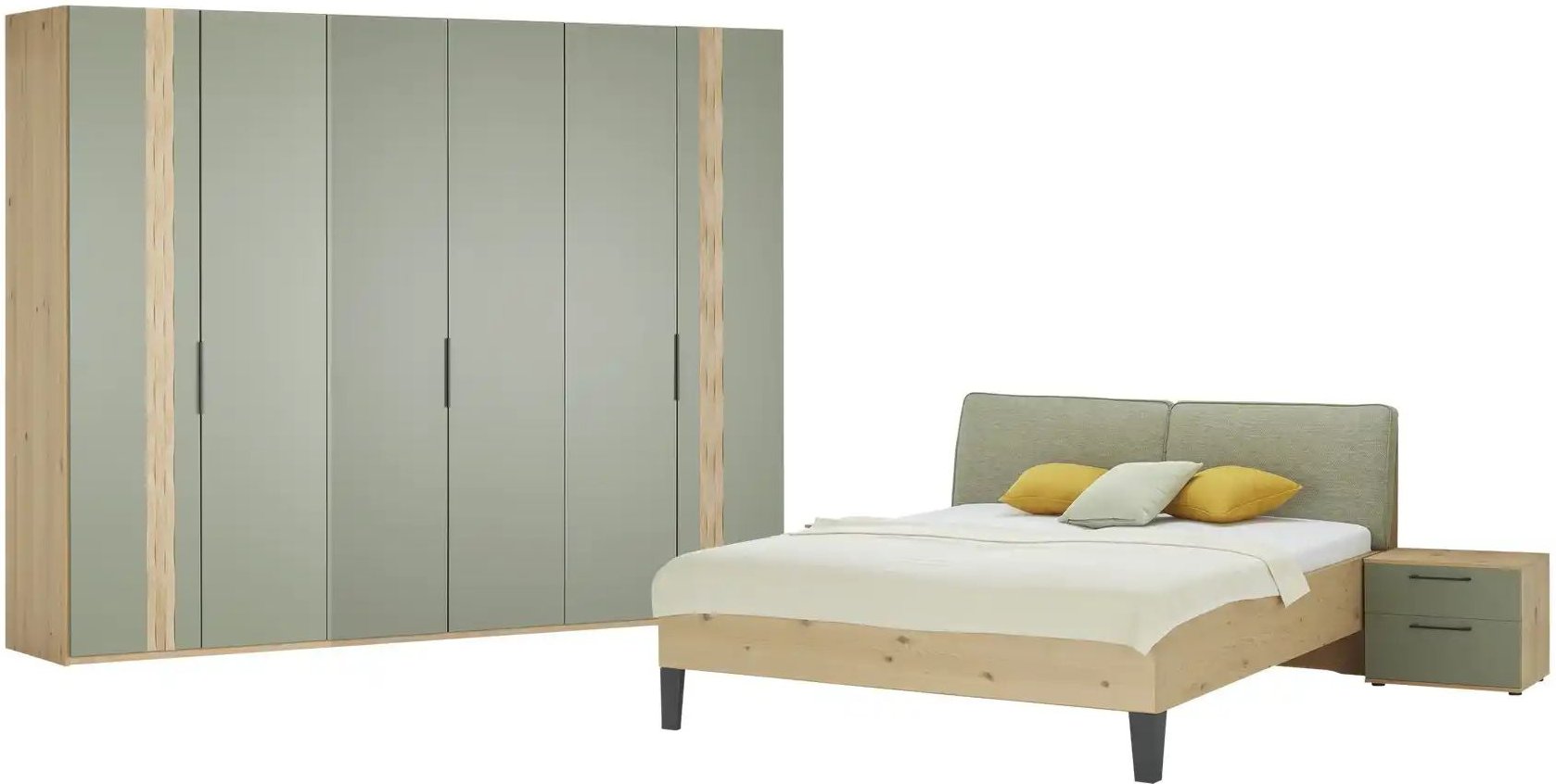 Komplett-Schlafzimmer Callao ¦ grau Komplett-Schlafzimmer - Höffner