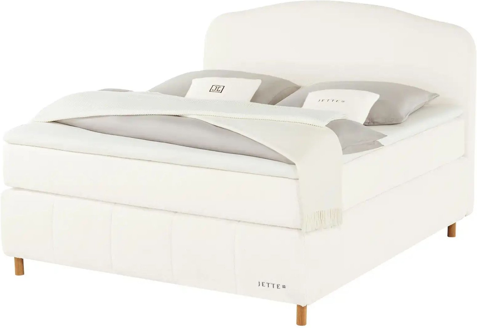 Jette Home Boxspringbett Jette Cloud ¦ creme ¦ Maße (cm): B: 202 H: 132,5 Betten > Boxspringbetten - Höffner