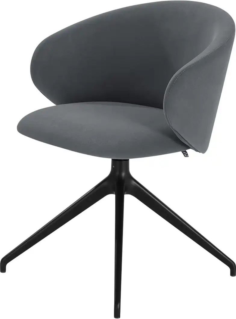 Connubia Polsterstuhl drehbar Tuka ¦ grau ¦ Maße (cm): B: 56,5 H: 78 T: 59.0 Stühle > Esszimmerstühle > Esszimmerstühle ...