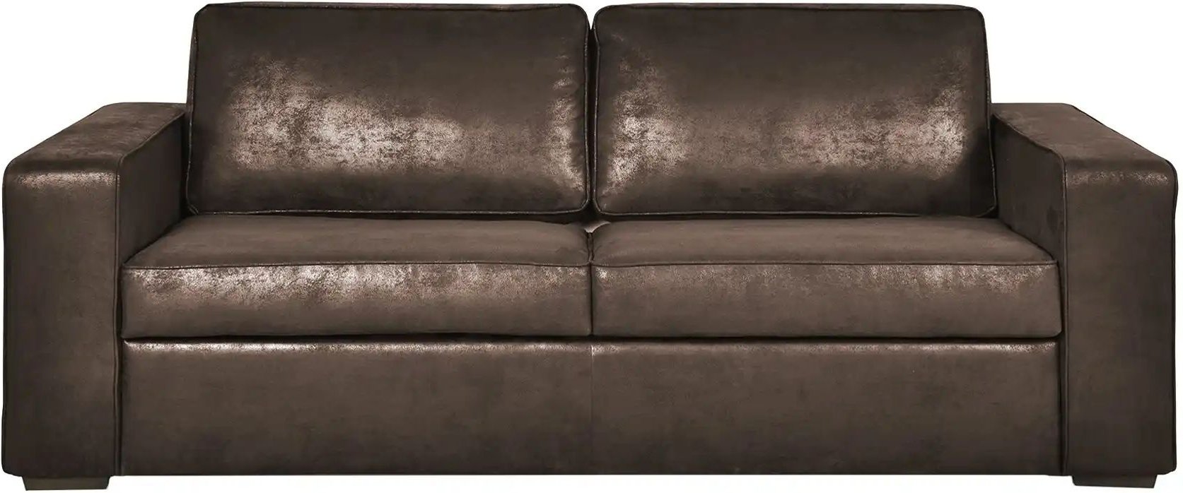 smart Schlafsofa Celia ¦ braun ¦ Maße (cm): B: 206 H: 88 T: 95.0 Polstermöbel > Sofas > 3-Sitzer - Höffner