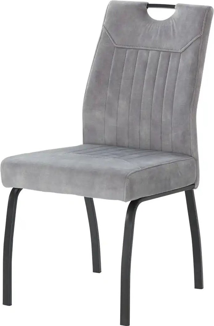 Stuhl extra belastbar Kenny ¦ grau ¦ Maße (cm): B: 51 H: 96,5 T: 65.5 Stühle > Schwingstühle - Höffner