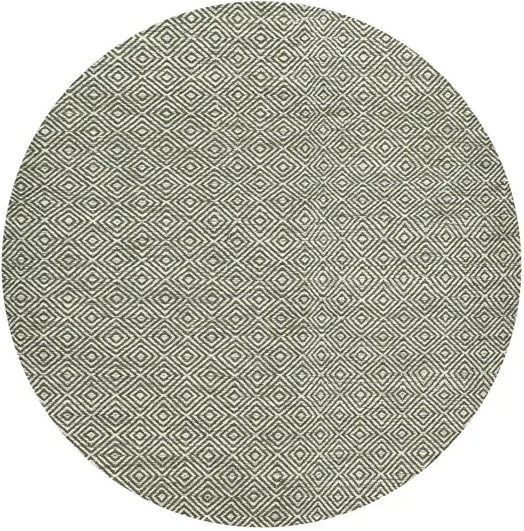 Naturteppich  Hygge ¦ grün ¦ Wolle Ø: 160 Teppiche > Naturteppiche - Höffner