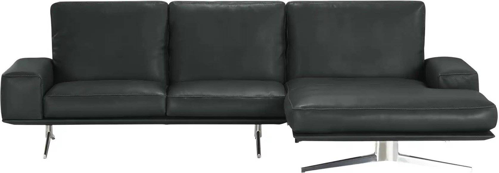 KOINOR Ecksofa Hiero ¦ schwarz ¦ Maße (cm): B: 298 H: 80 T: 154.0 Polstermöbel > Sofas > Ecksofas - Höffner