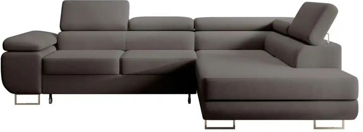 Selsey Ecksofa mit Schlaffunktion Stevil ¦ grau ¦ Maße (cm): B: 275 H: 90 Polstermöbel > Sofas > Ecksofas - Höffner