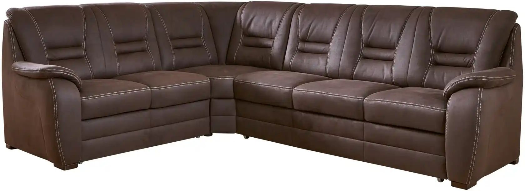 meinSofa Ecksofa Franka ¦ braun ¦ Maße (cm): B: 286 H: 96 T: 234.0 Polstermöbel > Sofas > Ecksofas - Höffner