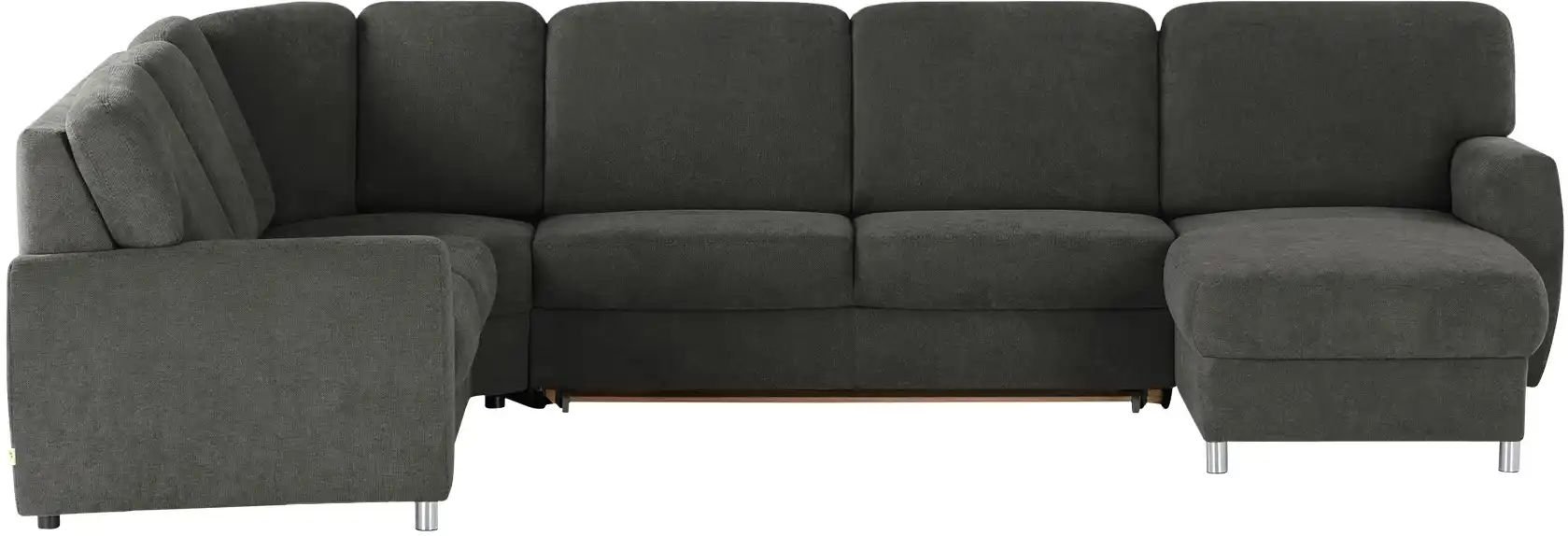 smart Wohnlandschaft Valencia ¦ grau ¦ Maße (cm): B: 341 Polstermöbel > Sofas > Schlafsofas - Höffner