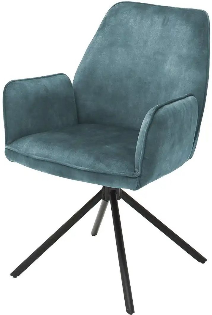 uno Esszimmerstuhl drehbar Ramina ¦ blau ¦ Maße (cm): B: 60 H: 89 T: 64.0 Stühle > Esszimmerstühle > Esszimmerstühle mit...