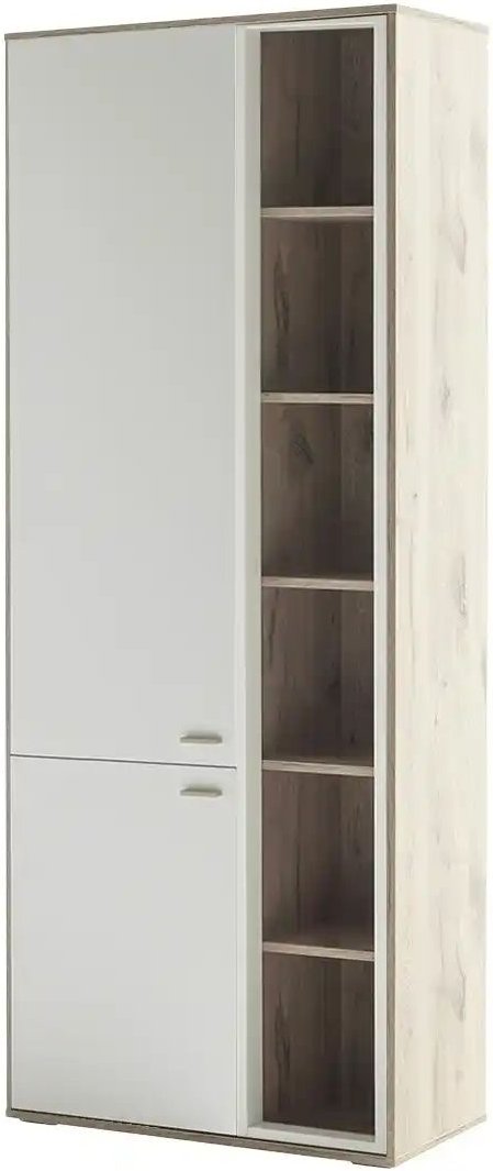 uno Kombi-Vitrine Santerno ¦ holzfarben ¦ Maße (cm): B: 78 H: 197 T: 37.0 Schränke > Vitrinen - Höffner