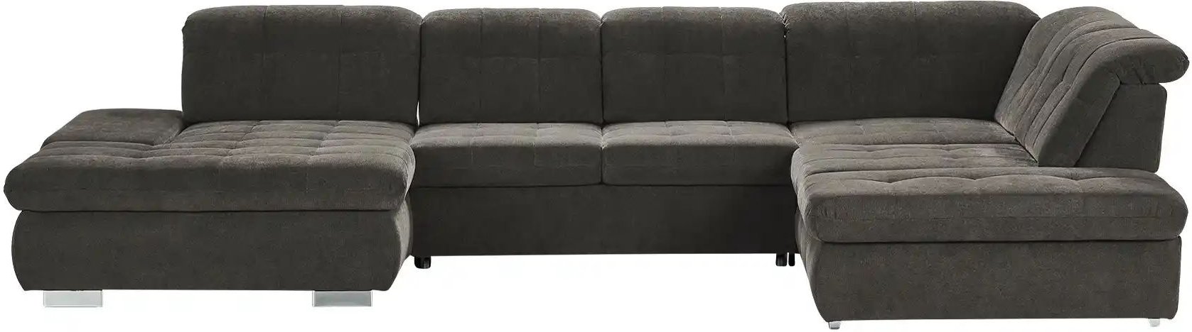 Lounge Collection Wohnlandschaft mit verschiedenen Funktionen Spencer ¦ grau ¦ Maße (cm): B: 382 H: 102 T: 260.0 Polster...