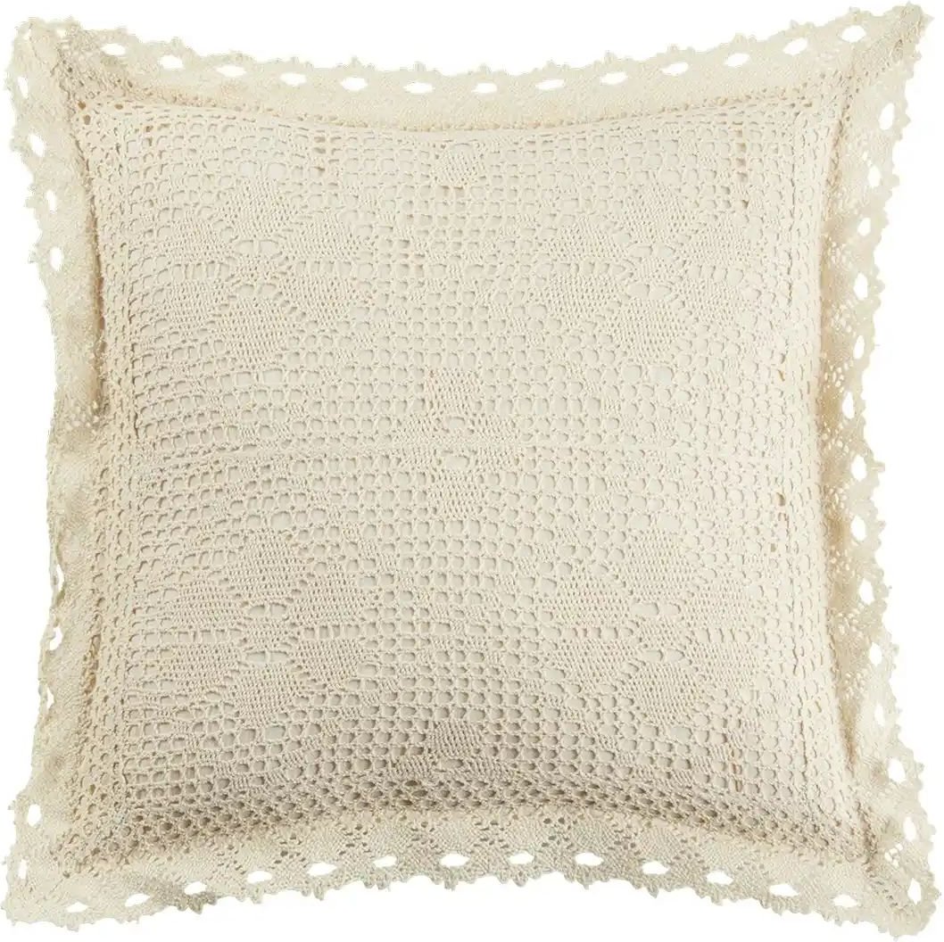 como Kissen Macramee ¦ beige ¦ Maße (cm): B: 40 Dekokissen & Decken > Kissen > Dekokissen - Höffner