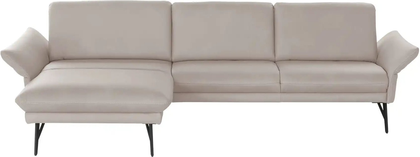 himolla Ecksofa Echtleder 1928 ¦ beige ¦ Maße (cm): B: 296 H: 85 T: 175.0 Polstermöbel > Sofas > Ecksofas - Höffner